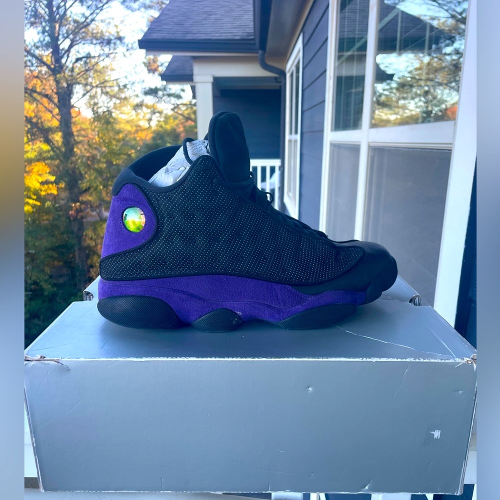 Air jordan 13 retro court purple size 13